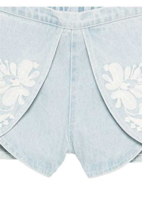 Shorts con ricamo LOUISE MISHA KIDS | S0105BLEACH
